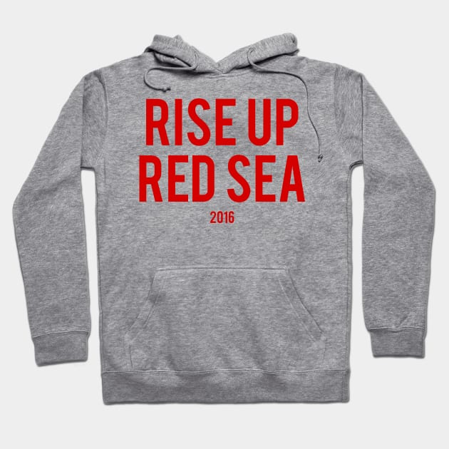 Rise Up Red Sea: Red Hoodie by laurenstevens1299